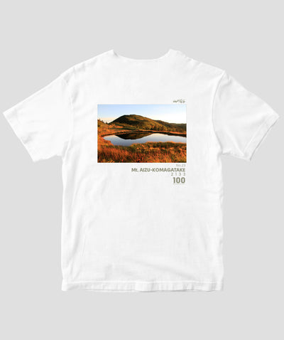 【ドライT】日本百名山 / No.23 会津駒ヶ岳 Type A / 山と溪谷社