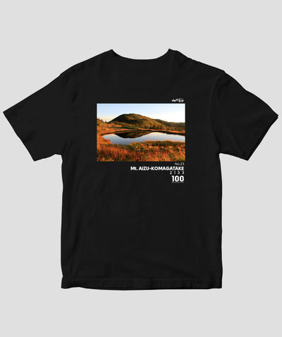 【ドライT】日本百名山 / No.23 会津駒ヶ岳 Type A / 山と溪谷社