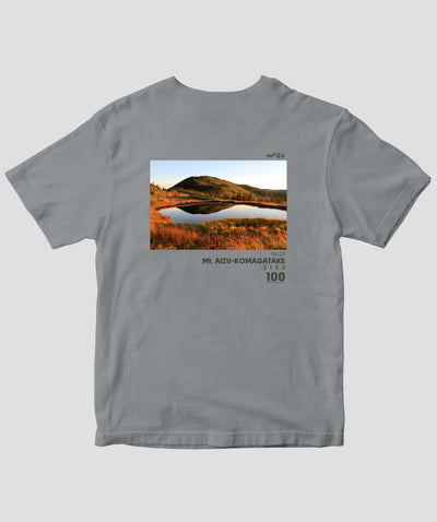 【ドライT】日本百名山 / No.23 会津駒ヶ岳 Type A / 山と溪谷社