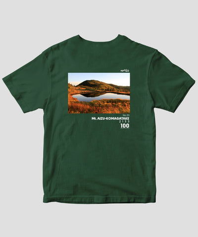 【ドライT】日本百名山 / No.23 会津駒ヶ岳 Type A / 山と溪谷社