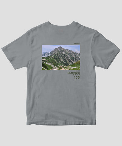 【ドライT】日本百名山 / No.48 剱岳 Type B / 山と溪谷社