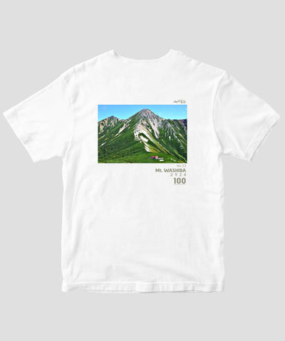 【ドライT】日本百名山 / No.53 鷲羽岳 Type B / 山と溪谷社