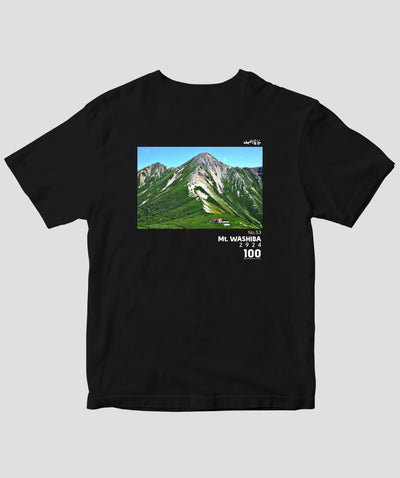 【ドライT】日本百名山 / No.53 鷲羽岳 Type B / 山と溪谷社