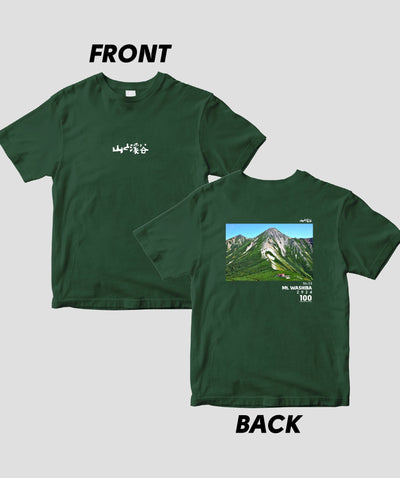 【ドライT】日本百名山 / No.53 鷲羽岳 Type B / 山と溪谷社