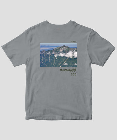 【ドライT】日本百名山 / No.57 笠ヶ岳 Type B / 山と溪谷社