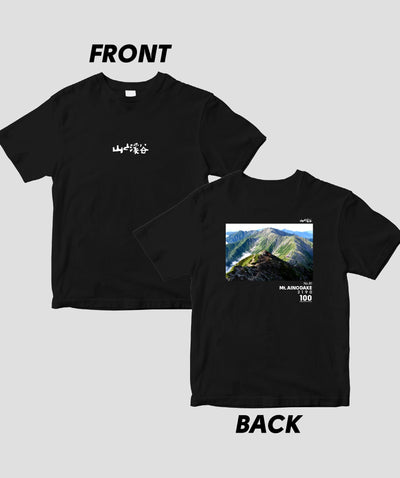 【ドライT】日本百名山 / No.81 間ノ岳 Type B / 山と溪谷社