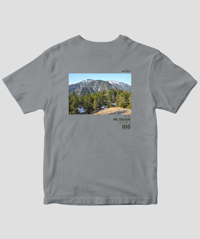 【ドライT】日本百名山 / No.86 光岳 Type A / 山と溪谷社