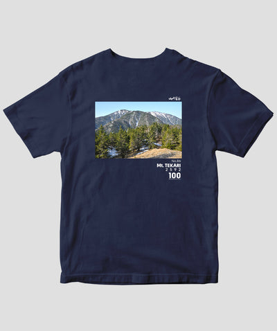 【ドライT】日本百名山 / No.86 光岳 Type B / 山と溪谷社