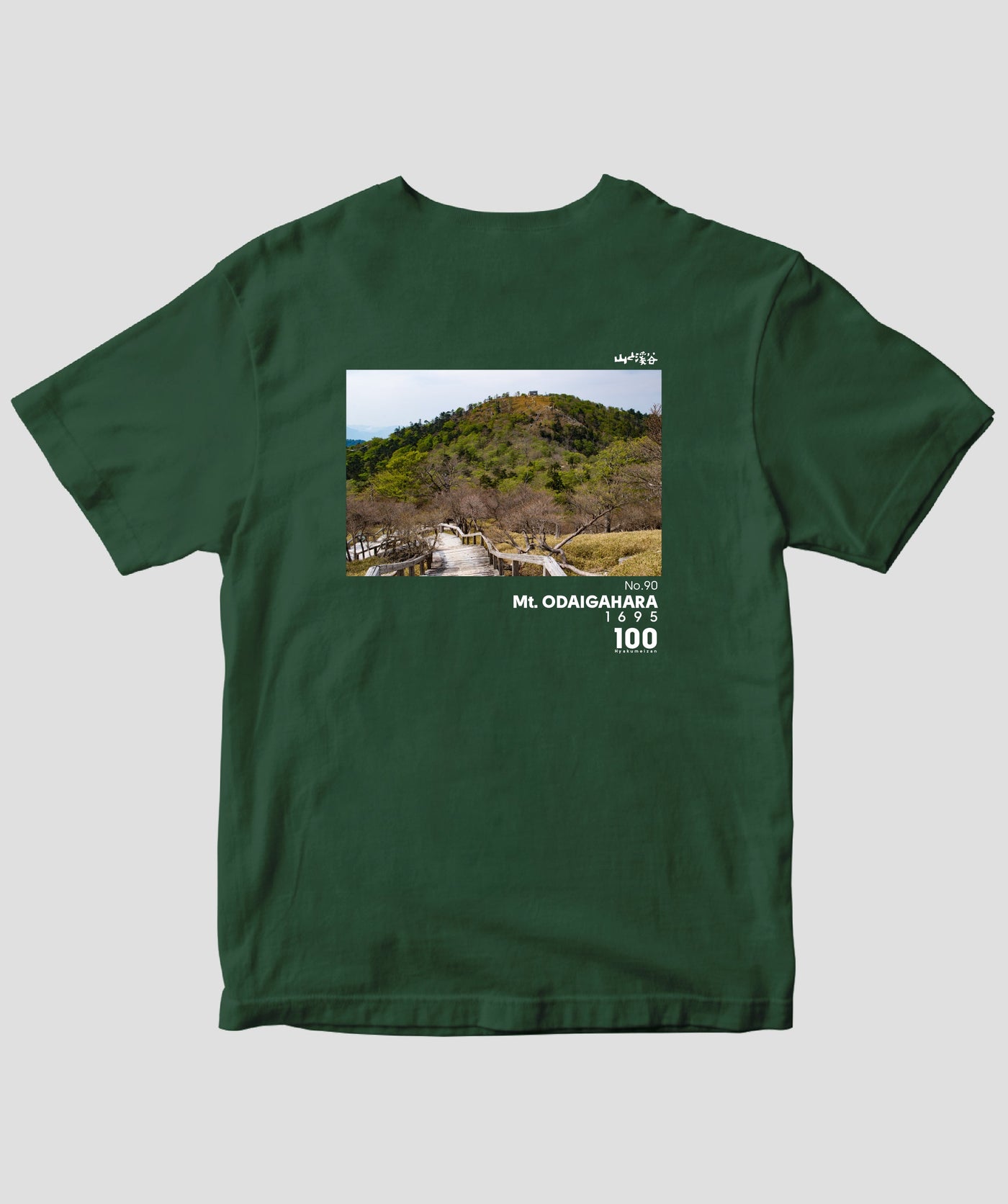 【ドライT】日本百名山 / No.90 大台ヶ原山 Type A / 山と溪谷社