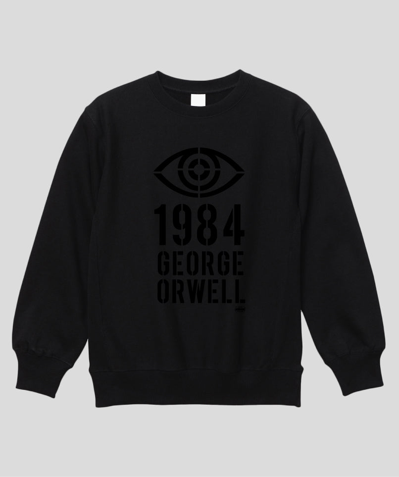 一九八四年 / George Orwell 黒×黒 / スウェット（裏起毛）/ 早川書房