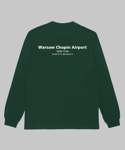 月刊エアライン / 世界の空港をロンTで着よう！ 「WAW（ワルシャワ・ショパン空港）」/ イカロス出版