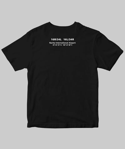 月刊エアライン / ニッポンの空港をTシャツで着よう！ 「NRT（成田空港）」/ イカロス出版