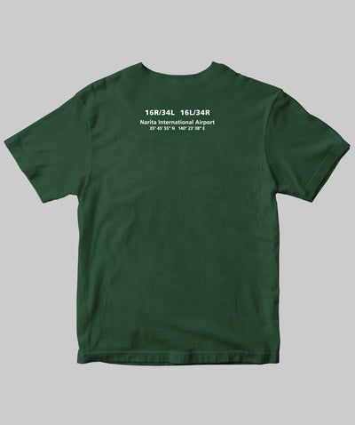 月刊エアライン / ニッポンの空港をTシャツで着よう！ 「NRT（成田空港）」/ イカロス出版