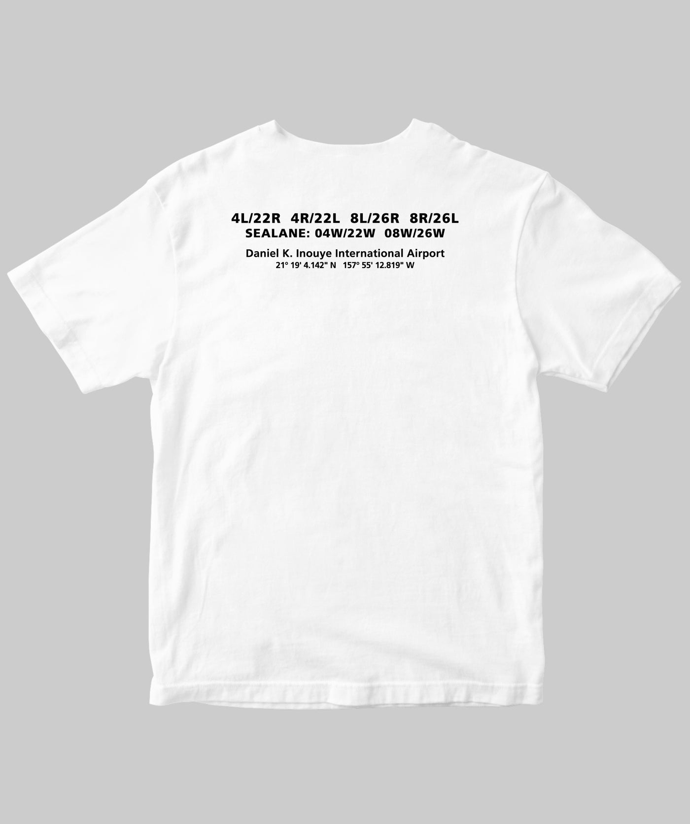 月刊エアライン / 世界の空港をTシャツで着よう！ 「HNL（ダニエル・K・イノウエ国際空港）」/ イカロス出版