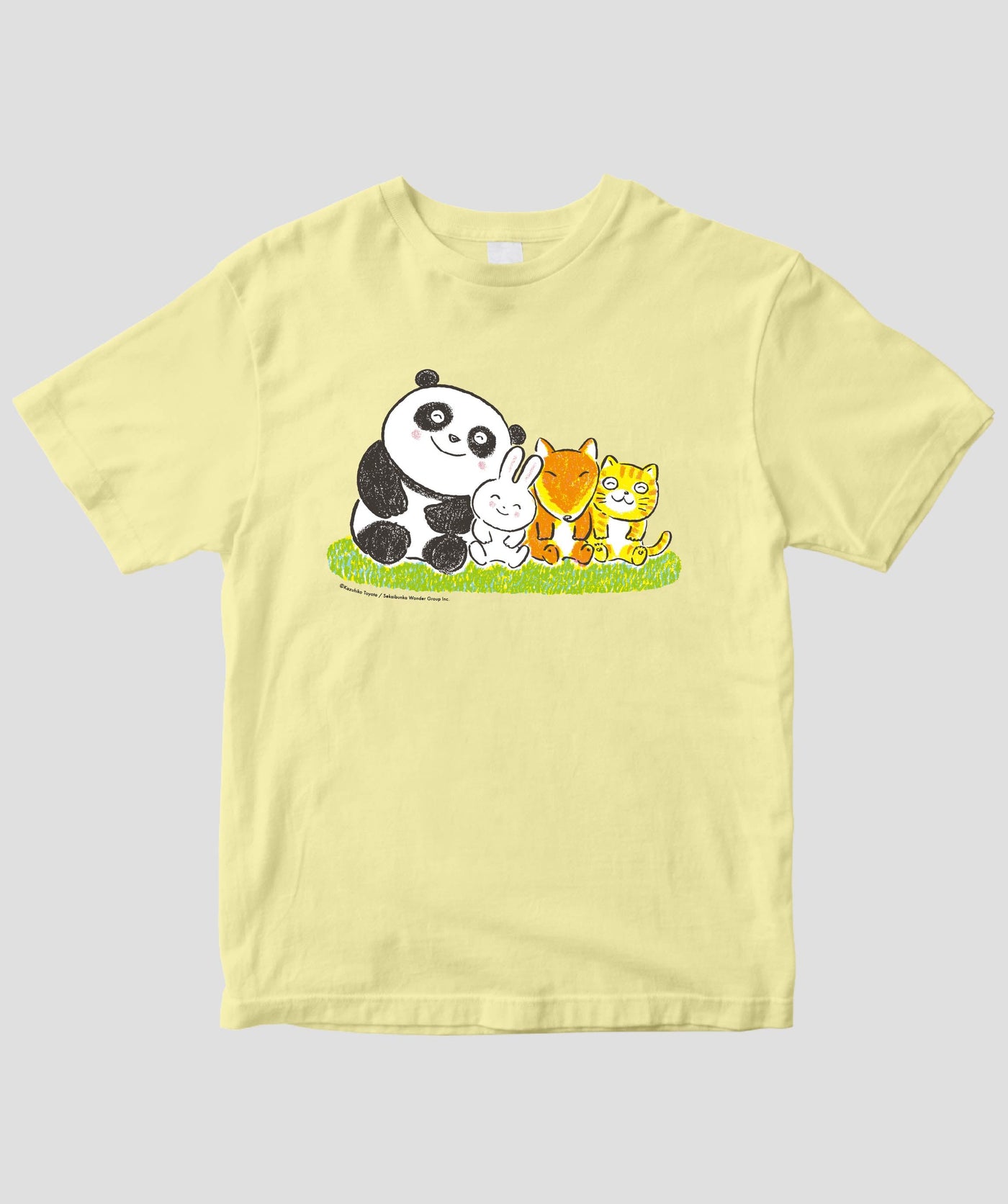 【キッズ】とよた かずひこ『あがりめ さがりめ』Tシャツ / 世界文化ワンダーグループ