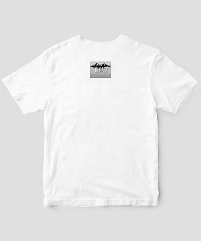 ヘッドマーク「あいづ485系」モノクロTシャツ Type D / 天夢人