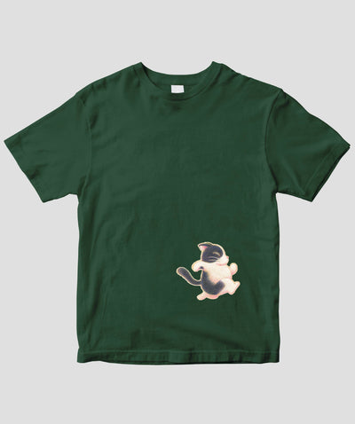 【キッズ】愛猫が余命20日と宣告されました 「ポポロン」Tシャツ / 響介 / はせがわゆうじ / ワニブックス