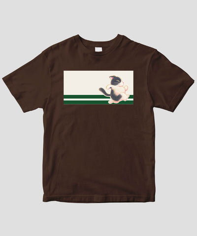 愛猫が余命20日と宣告されました 「ポロロン」family ties Tシャツ / 響介 / はせがわゆうじ / ワニブックス