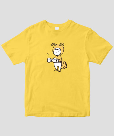 【キッズ】一年一組 せんせいあのね / ありときりぎりす Tシャツ / 理論社