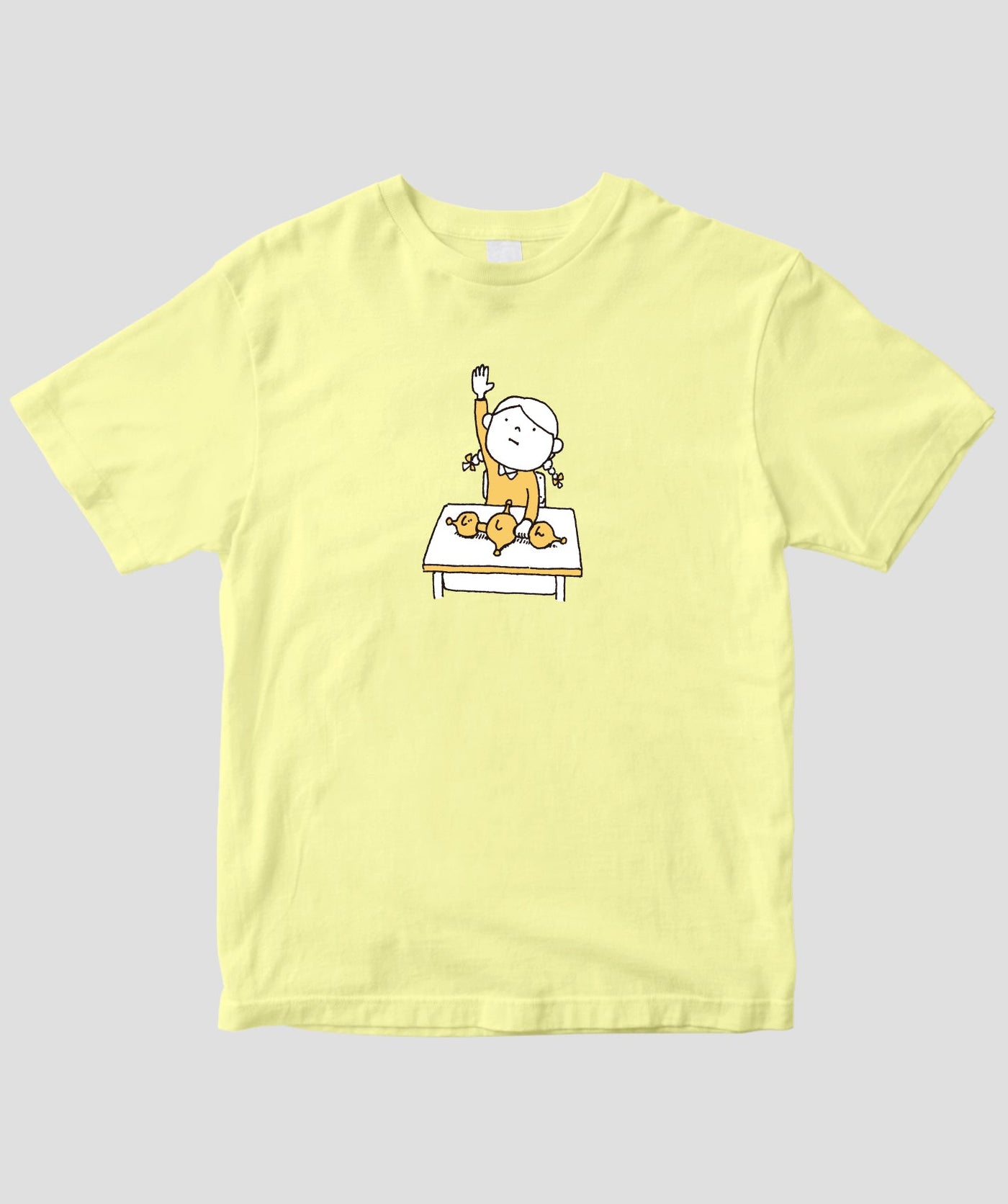 【キッズ】一年一組 せんせいあのね / じしん Tシャツ / 理論社