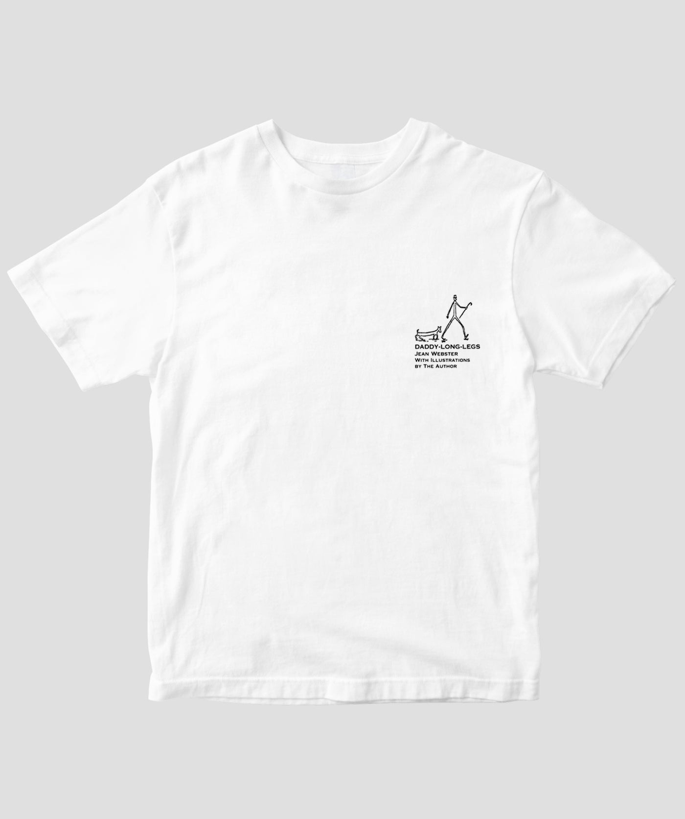 ジーン・ウェブスター / あしながおじさんTシャツ TypeB / 新潮社