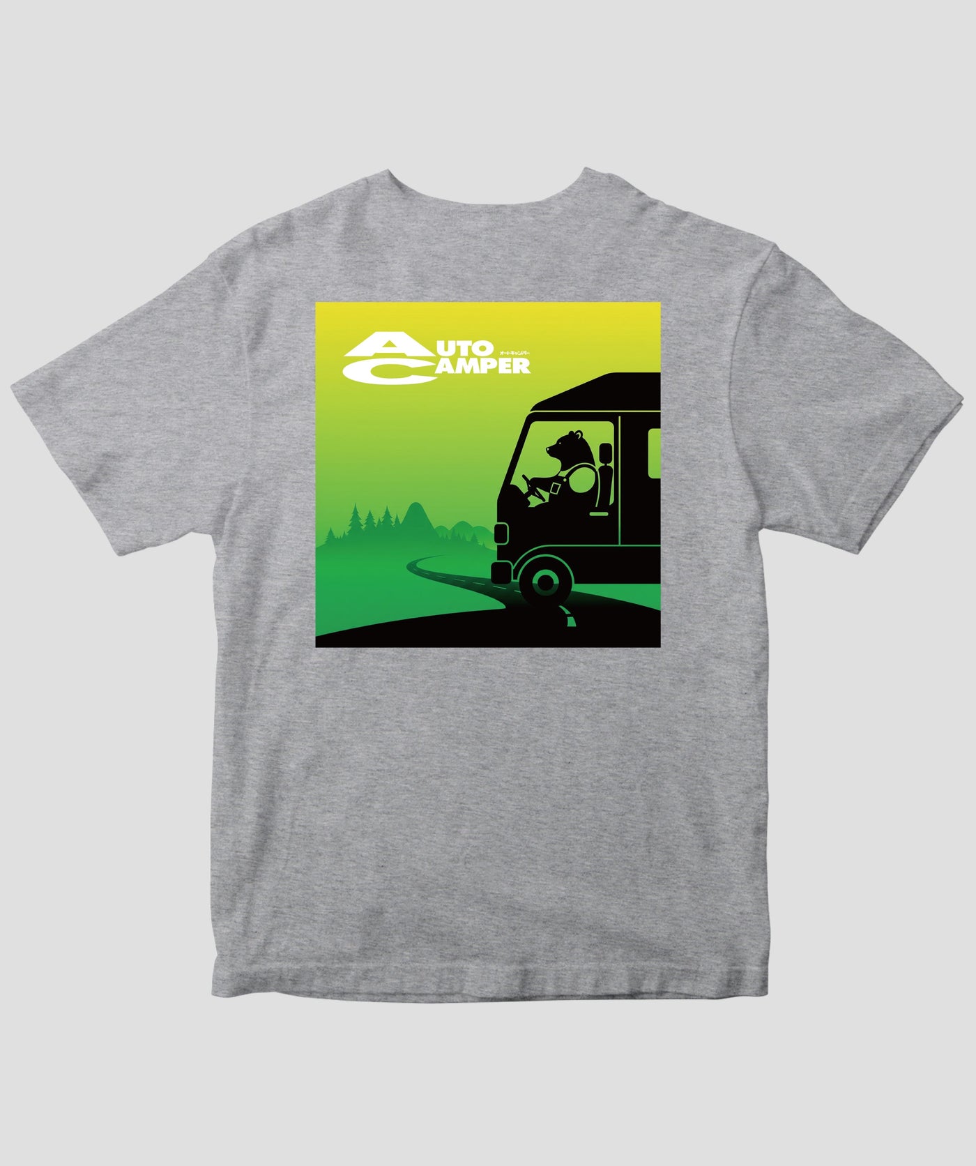 AUTO CAMPER / キャンプぐまTee_TYPE A / 八重洲出版