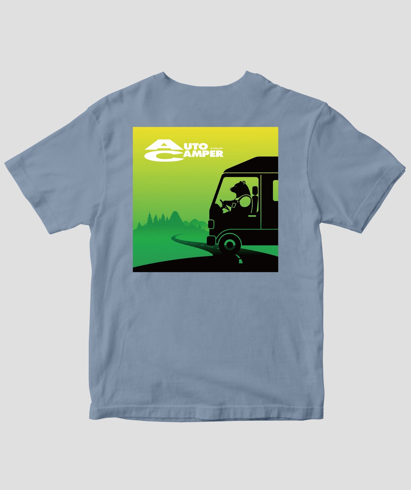 AUTO CAMPER / キャンプぐまTee_TYPE A / 八重洲出版