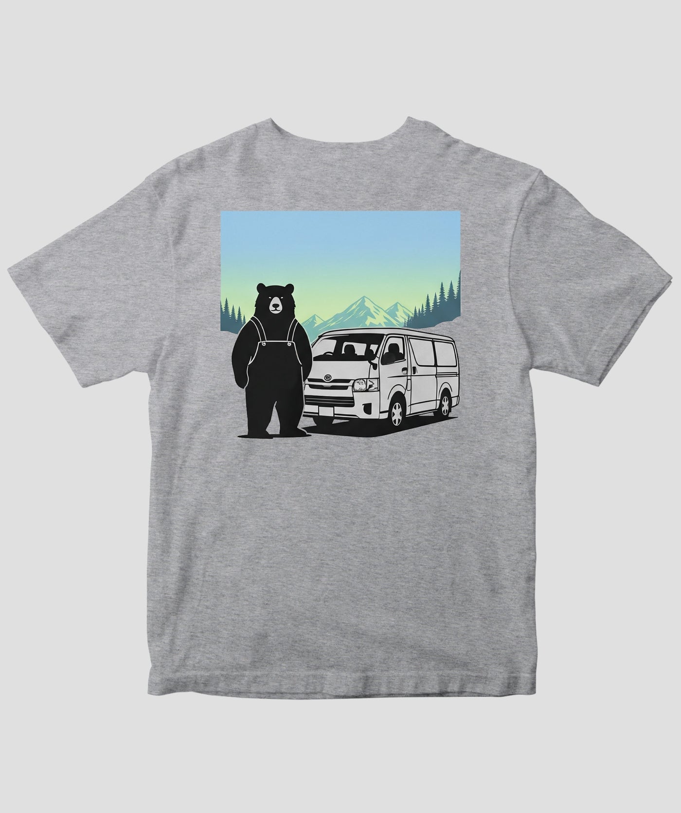 AUTO CAMPER / キャンプぐまTee_TYPE B / 八重洲出版