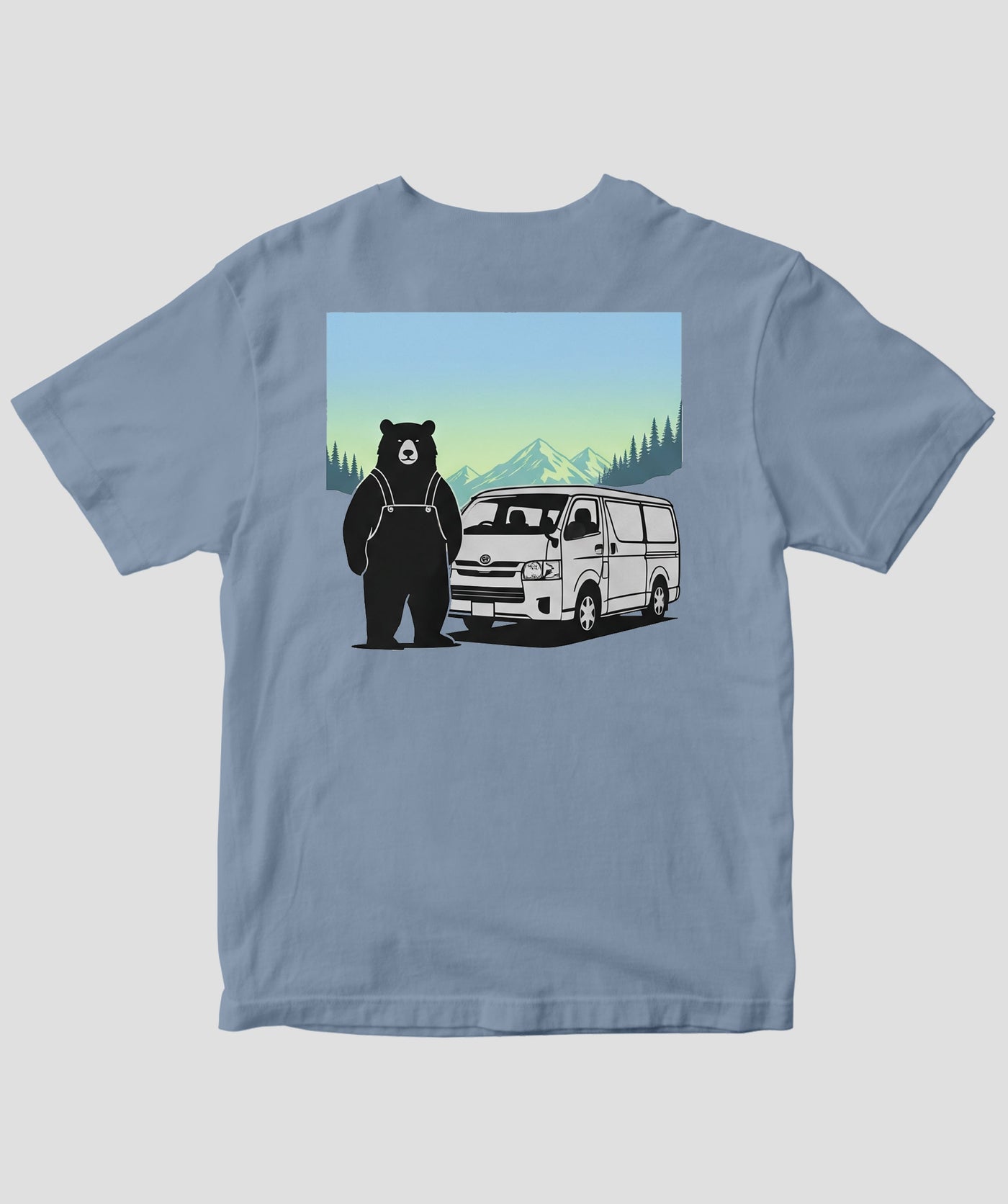 AUTO CAMPER / キャンプぐまTee_TYPE B / 八重洲出版