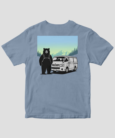 AUTO CAMPER / キャンプぐまTee_TYPE B / 八重洲出版