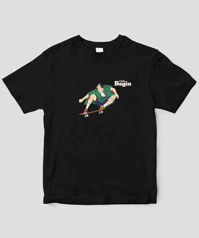 COOL Begin / 江戸っ子スケートボーダーTシャツ / 世界文化社