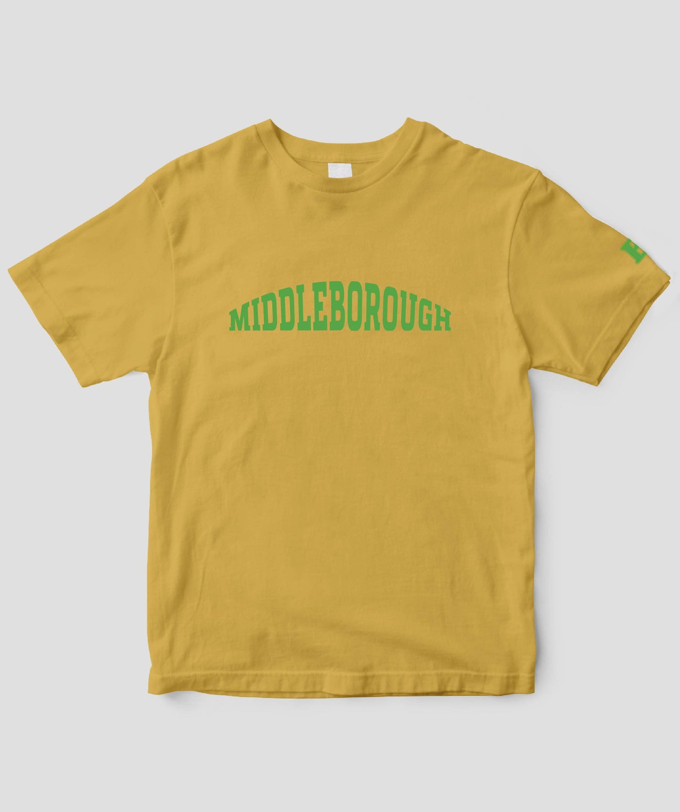 Begin / モノ知り地名Tシャツ “MIDDLEBOROUGH” / 世界文化社
