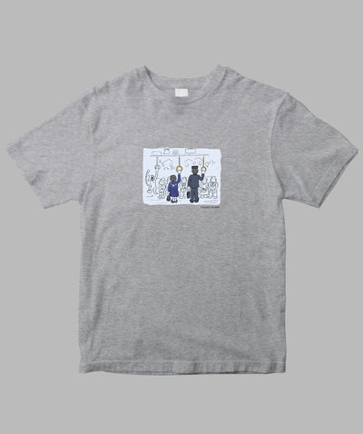 阿川佐和子 / だいたいしあわせ イラストTシャツ 愛しの君へ  / 晶文社