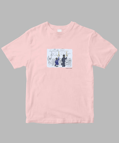 阿川佐和子 / だいたいしあわせ イラストTシャツ 愛しの君へ  / 晶文社