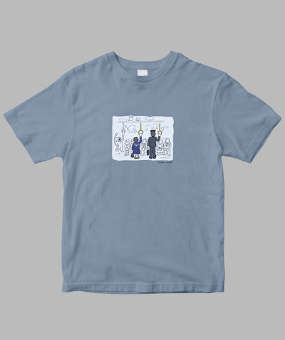 阿川佐和子 / だいたいしあわせ イラストTシャツ 愛しの君へ  / 晶文社