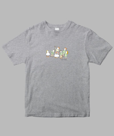 阿川佐和子 / だいたいしあわせ イラストTシャツ ひとりの不安 / 晶文社