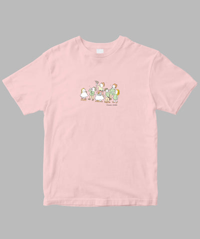 阿川佐和子 / だいたいしあわせ イラストTシャツ ひとりの不安 / 晶文社