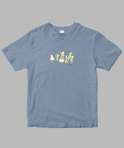 阿川佐和子 / だいたいしあわせ イラストTシャツ ひとりの不安 / 晶文社