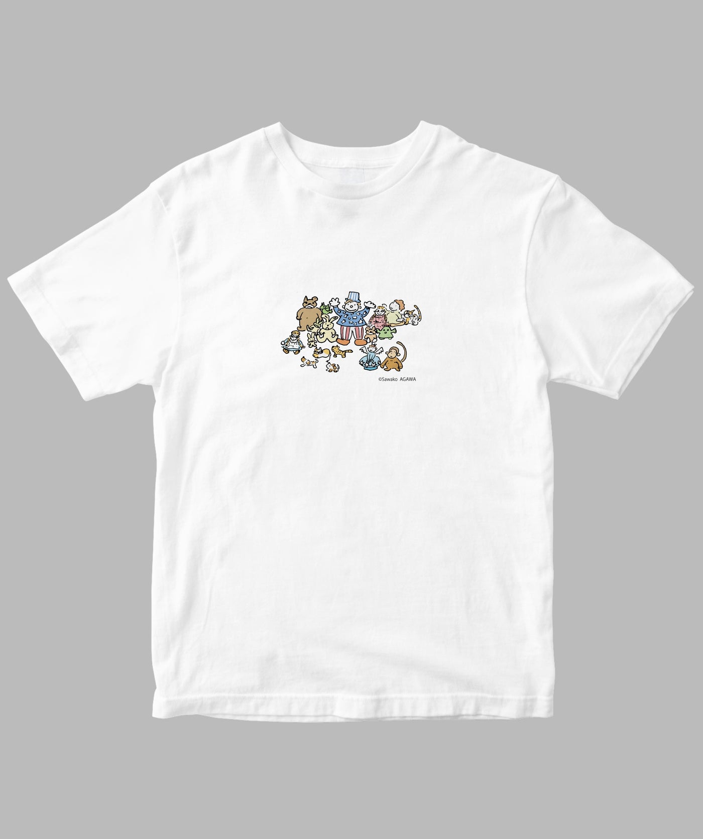 阿川佐和子 / だいたいしあわせ イラストTシャツ 人形の家 / 晶文社
