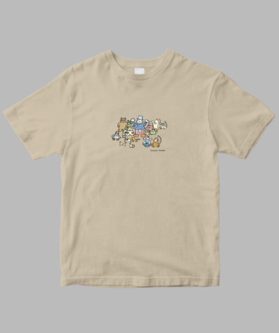 阿川佐和子 / だいたいしあわせ イラストTシャツ 人形の家 / 晶文社
