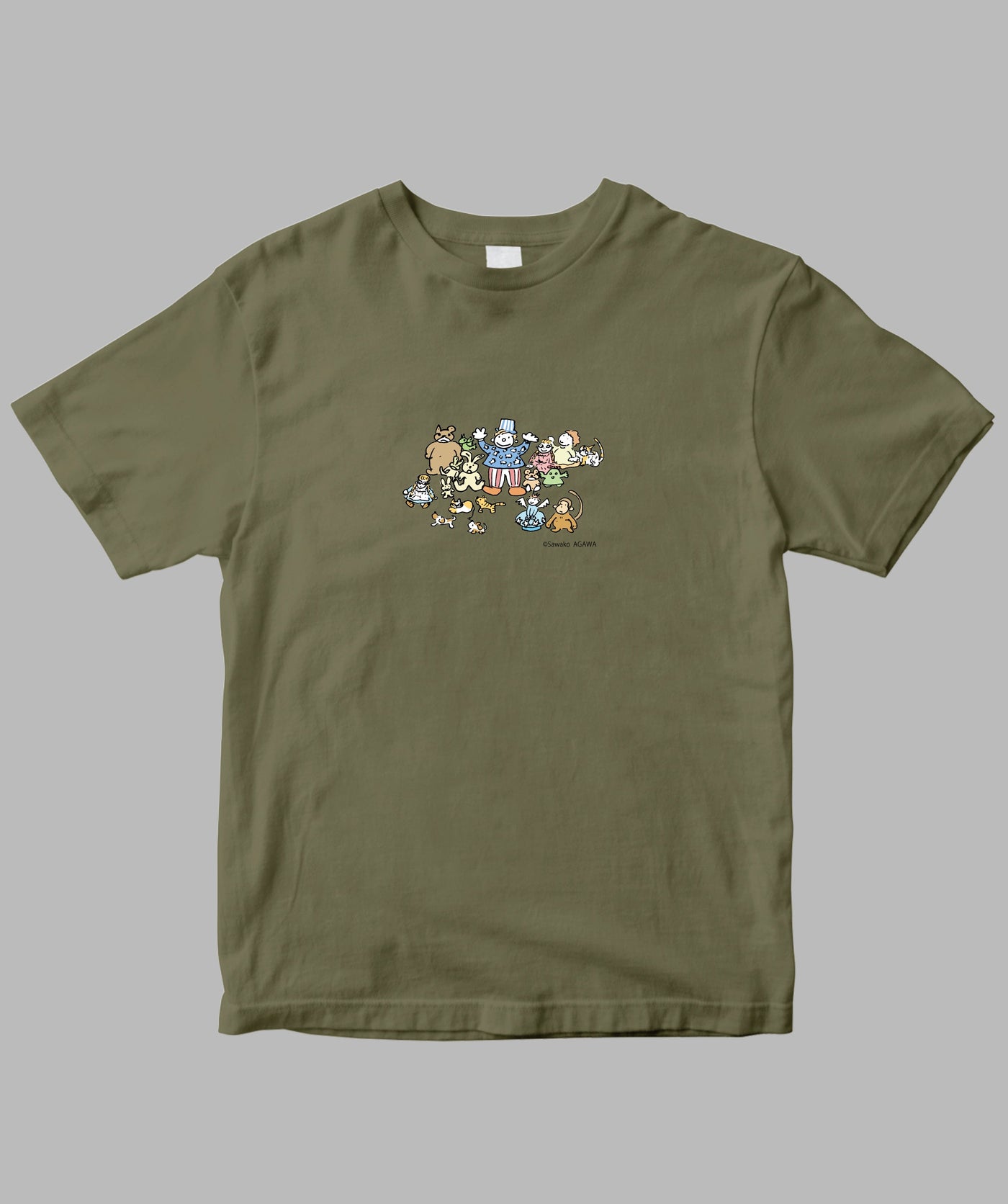 阿川佐和子 / だいたいしあわせ イラストTシャツ 人形の家 / 晶文社