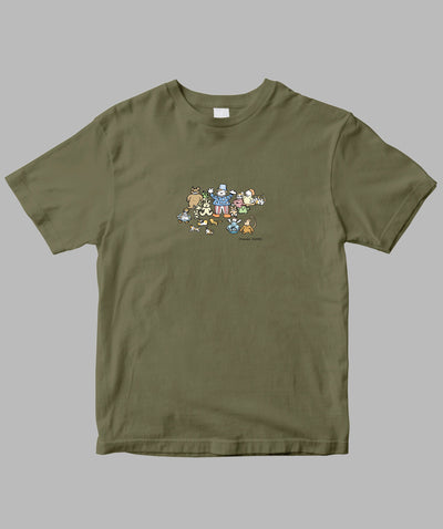 阿川佐和子 / だいたいしあわせ イラストTシャツ 人形の家 / 晶文社