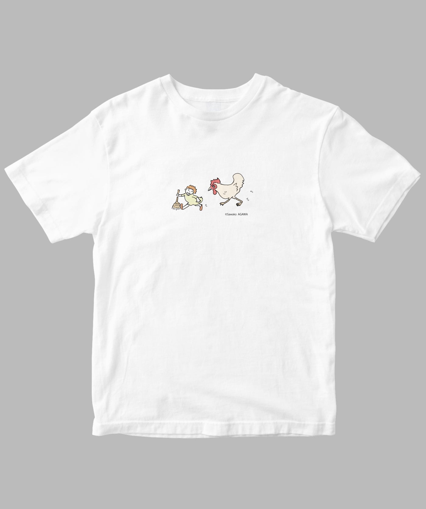 阿川佐和子 / だいたいしあわせ イラストTシャツ 一年の計 / 晶文社