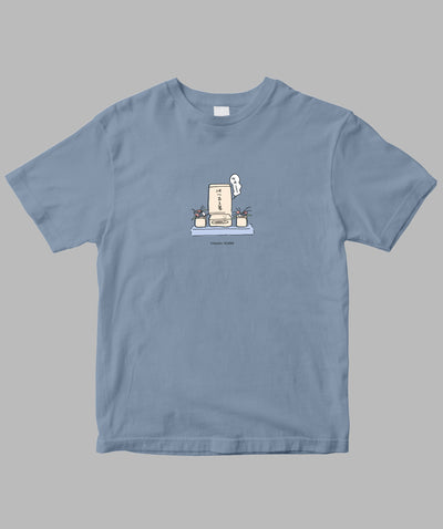 阿川佐和子 / だいたいしあわせ イラストTシャツ 花まいり / 晶文社
