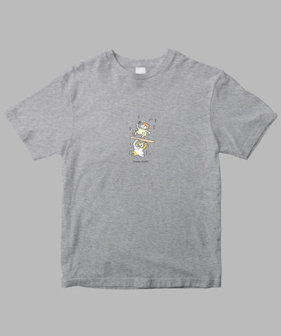 阿川佐和子 / だいたいしあわせ イラストTシャツ ストレスのストレス / 晶文社