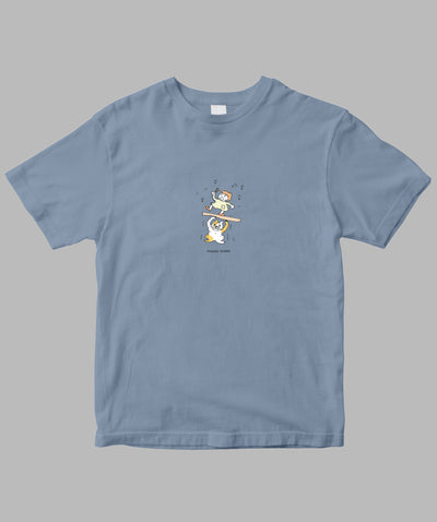 阿川佐和子 / だいたいしあわせ イラストTシャツ ストレスのストレス / 晶文社