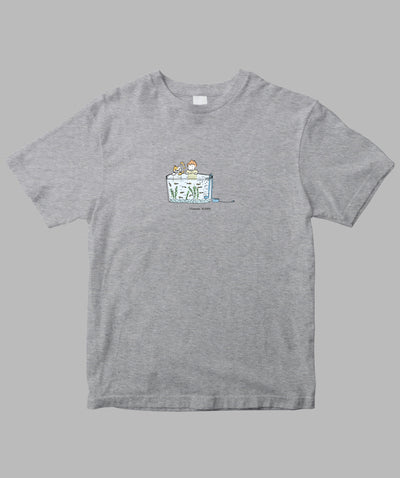 阿川佐和子 / だいたいしあわせ イラストTシャツ ペットのうち / 晶文社