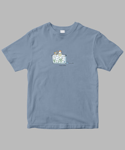 阿川佐和子 / だいたいしあわせ イラストTシャツ ペットのうち / 晶文社