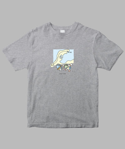 阿川佐和子 / だいたいしあわせ イラストTシャツ 能登へ / 晶文社
