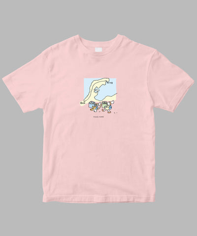 阿川佐和子 / だいたいしあわせ イラストTシャツ 能登へ / 晶文社